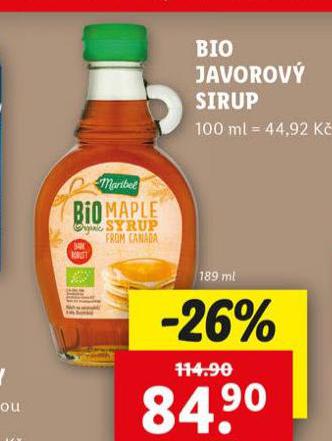 BIO JAVOROV SIRUP