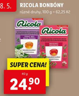 RICOLA BONBNY