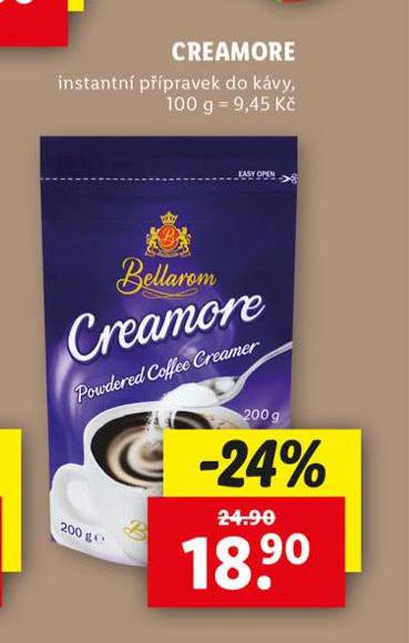CREAMORE INSTANTN PPRAVEK DO KVY
