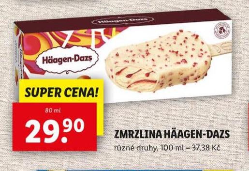 HAGEN DAZS ZMRZLINA