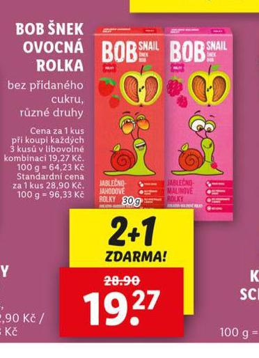 BOB NEK OVOCN ROLKA