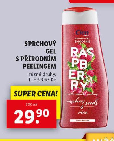 CIEN SPRCHOV GEL