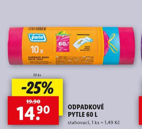 ODPADKOV PYTLE 60L