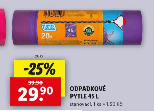 ODPADKOV PYTLE 45 L