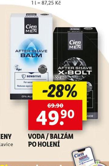 CIEN VODA / BALZM PO HOLEN