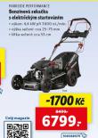 BENZÍNOVÁ SEKAČKA S ELEKTRICKÝM STARTOVÁNÍM
