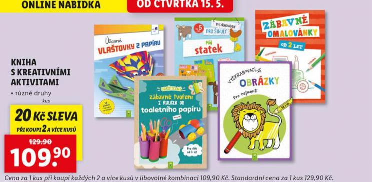 KNIHA S KREATIVNMI AKTIVITAMI