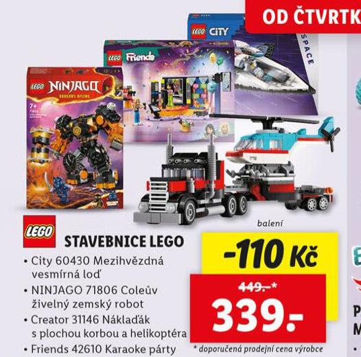 STAVEBNICE LEGO