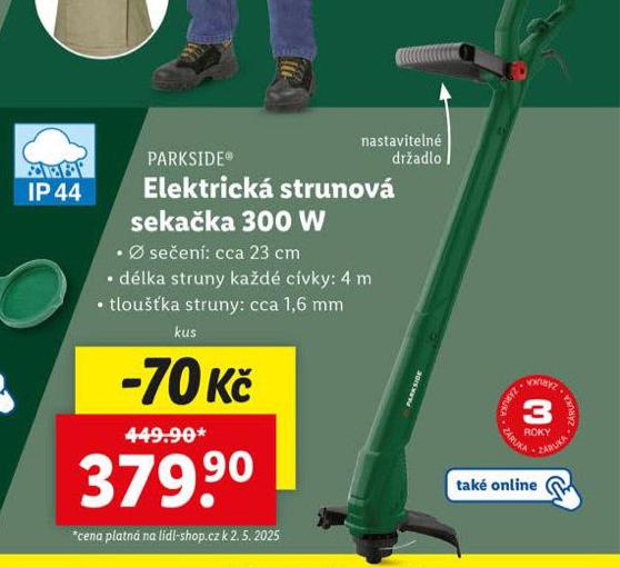 ELEKTRICK STRUNOV SEKAKA 300 W