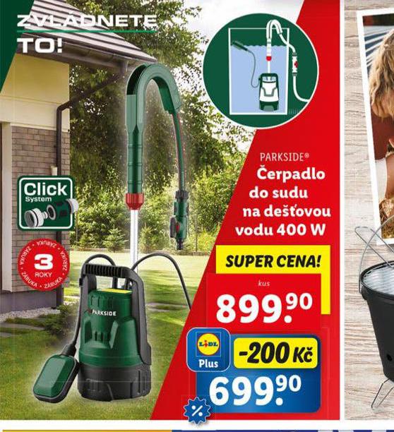 ERPADLO DO SUDU NA DEOVOU VODU 400 W