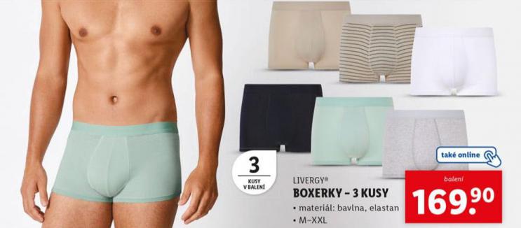 BOXERKY 3 KUSY