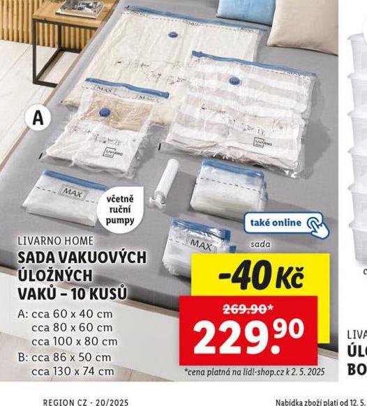 SADA VAKUOVCH LONCH VAK