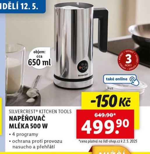 NAPOVA MLKA 500 W