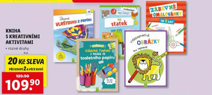 KNIHA S KREATIVNMI AKTIVITAMI