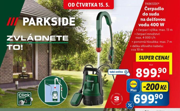 ERPADLO DO SUDU NA DEOVOU VODU 400 W