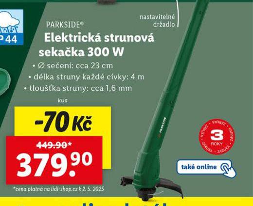 ELEKTRICK STRUNOV SEKAKA 300 W