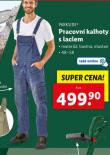 PRACOVN KALHOTY S LACLEM