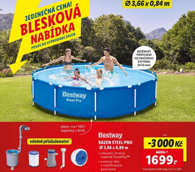 BESTWAY BAZN STEEL PRO