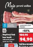 VEPŘOVÝ BOK BEZ KOSTI
