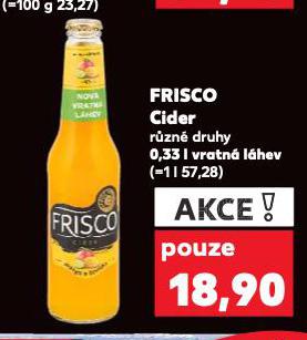 FRISCO CIDER