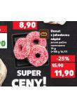 DONUT S JAHODOVOU NÁPLNÍ