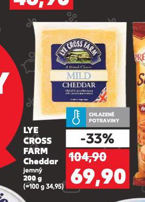 LYE CROSS FARM CHEDDAR
