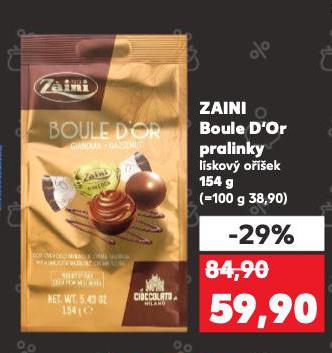ZAINI BOULE D'OR PRALINKY