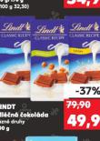 LINDT MLÉČNÁ ČOKOLÁDA