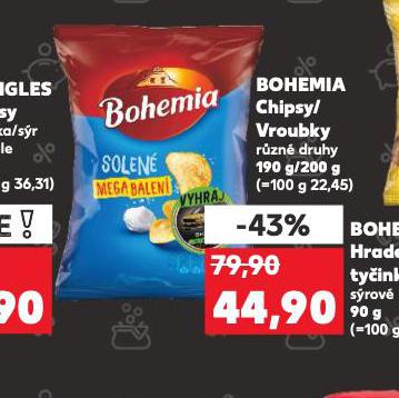 BOHEMIA CHIPSY