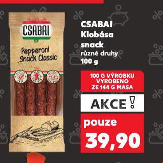 CSABAI KLOBSA SNACK
