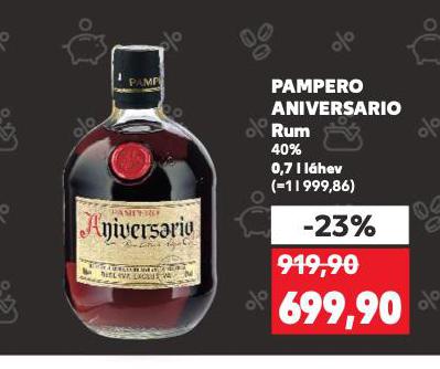 PAMPERO ANIVERSARIO RUM