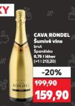 CAVA RONDEL ŠUMIVÉ VÍNO