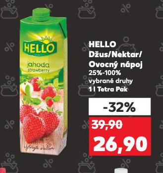 HELLO DUS, NEKTAR A NPOJ