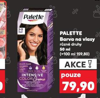 PALETTE BARVA NA VLASY
