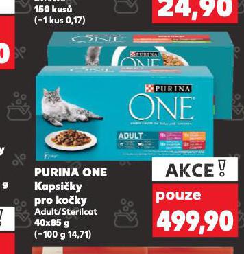 PURINA ONE KAPSIKY PRO KOKY