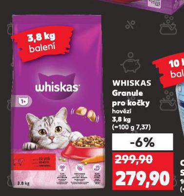 WHISKAS GRANULE PRO KOKY