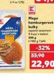 MEGA HAMBURGEROVÉ BULKY