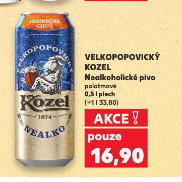 PIVO VELKOPOPOVICK KOZEL NEALKO
