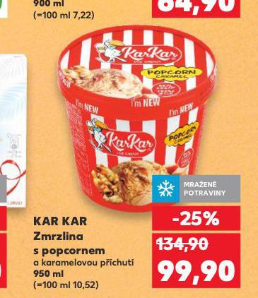 KAR KAR ZMRZLINA S POPCORNEM