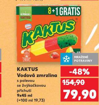 KAKTUS VODOV ZMRZLINA
