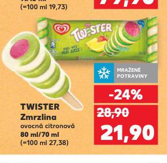 TWISTER ZMRZLINA