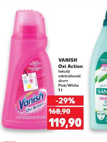 VANISH OXI ACTION TEKUT ODSTRAOVA SKVRN