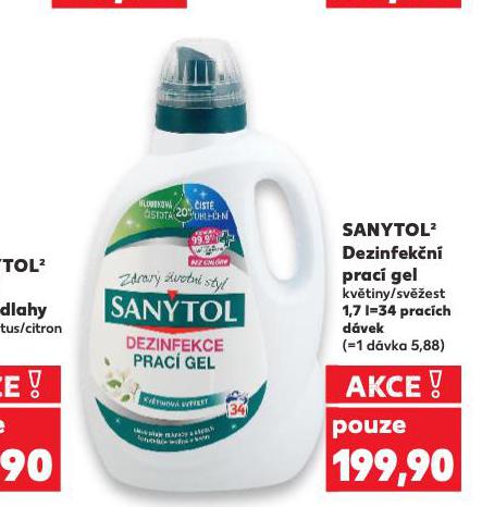 SANYTOL DEZINFEKN PRAC GEL