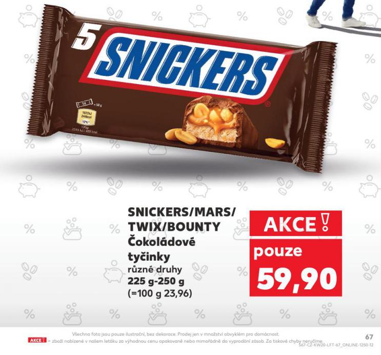 SNICKERS / MARS / TWIX / BOUNTY