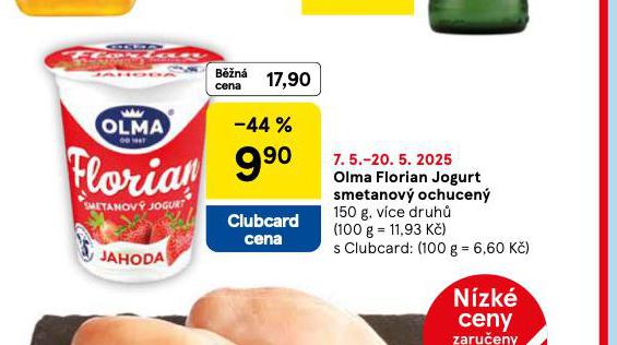 OLMA FLORIAN JOGURT SMETANOV OCHUCEN