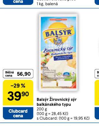 BALSR IROVNICK SR BALKNSKHO TYPU