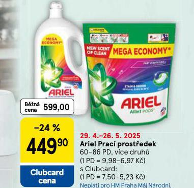 ARIEL PRAC PROSTEDEK