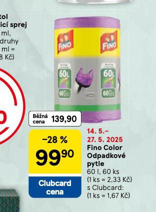 FINO COLOR ODPADKOV PYTLE 60 L