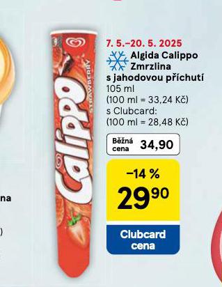 ALGIDA CALIPPO ZMRZLINA S JAHODOVOU PCHUT