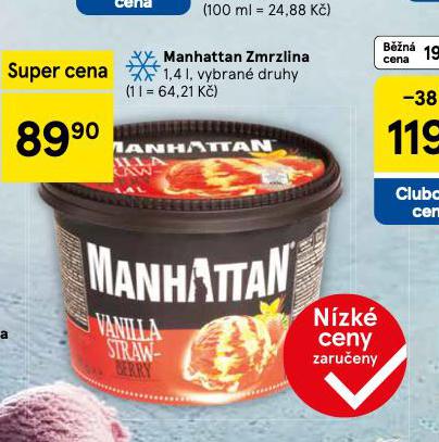 MANHATTAN ZMRZLINA